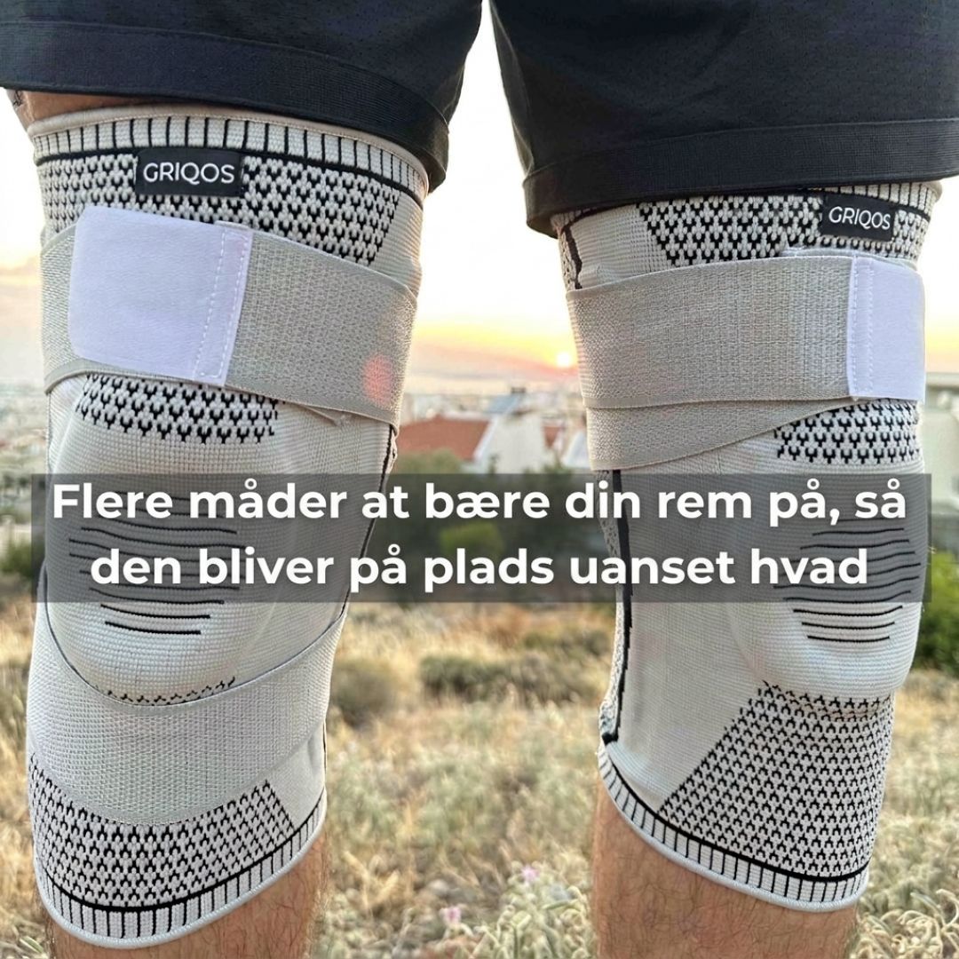 LedFlex™ Knæ – Støttebind med Silikonepude