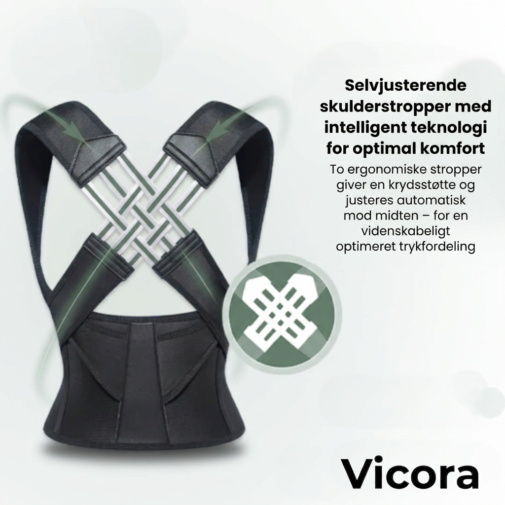 Vicora™ Bælte – Lindrer rygsmerter og forbedrer holdningen