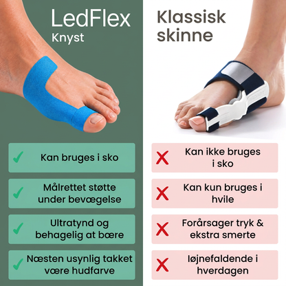 LedFlex™ Knyst – Støttetape til Hallux Valgus